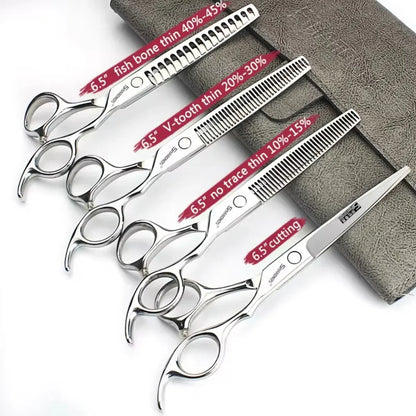 Professional Japanese Hair Cutting & Thinning Scissors – 6''/6.5''/7''/7.5'' Sharp Barber Shears for Salon & Home Use