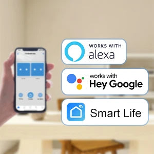 EU WiFi Smart Outdoor Power Socket — Waterproof IP44, Remote Control, Alexa & Google Assistant Compatible