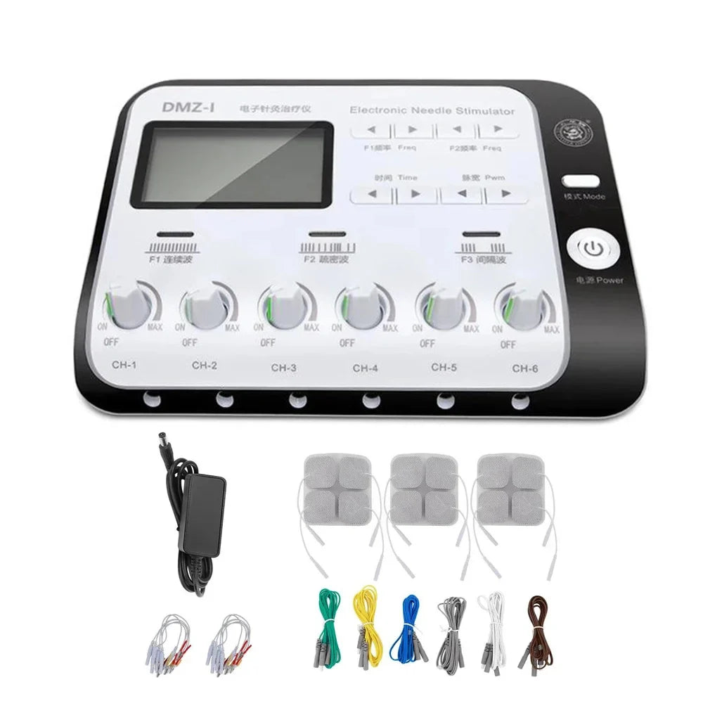 TENS Acupuncture Muscle Stimulator – Neuromuscular Massager for Pain Relief & Acupoint Stimulation, Home Use