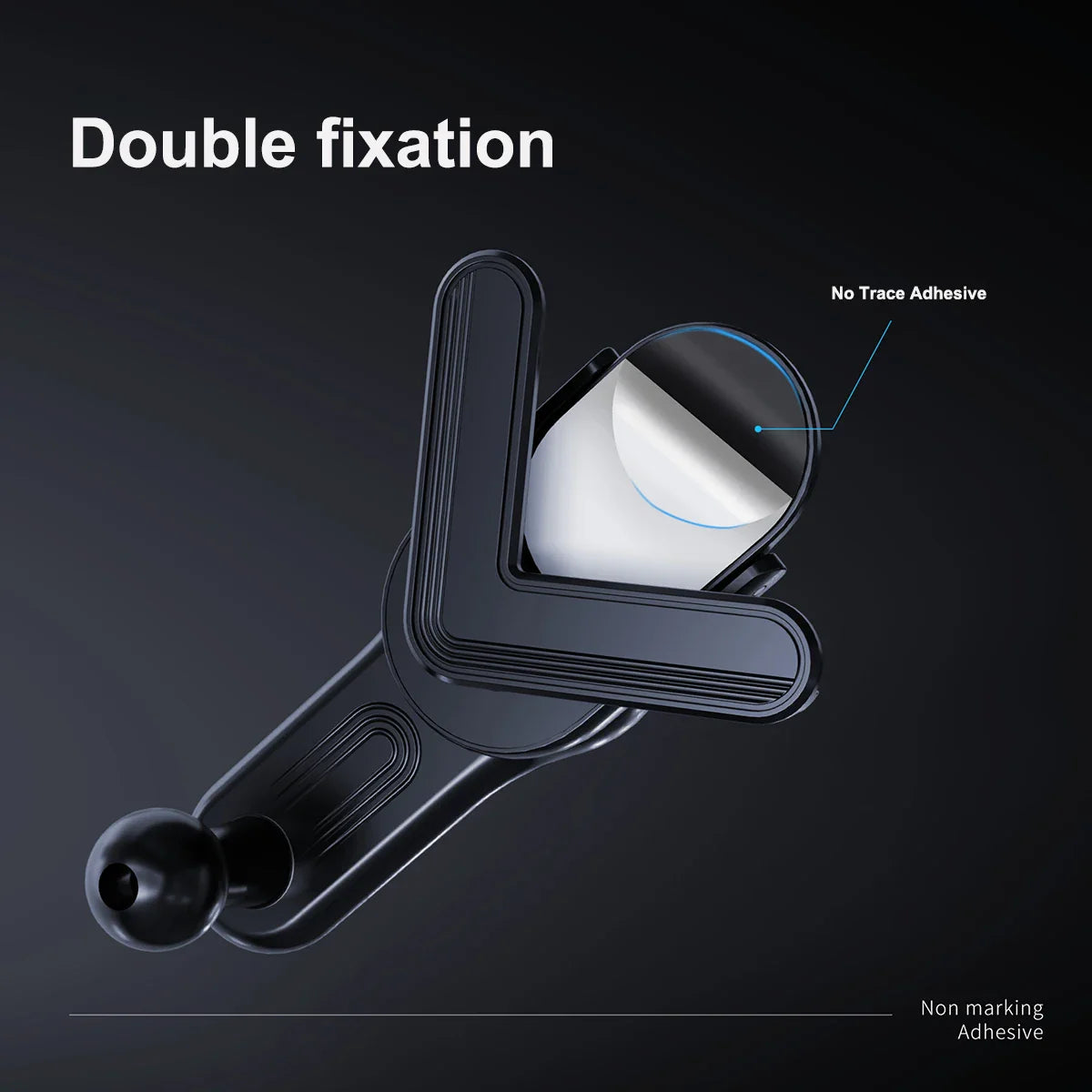 Magnetic Phone Holder for Car Display Screen Side: 360 Degree Rotation Car Mount for iPhone 12, 13, 14, 15 Pro Max - Tesla Accessories