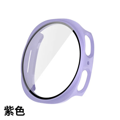 Tempered Glass + Protective Case for Samsung Galaxy Watch 8 (40mm/44mm & Classic) – Anti-Scratch Screen Protector Bumper Cover