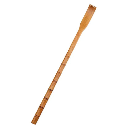 Long Handle Wooden Back Scratcher Massager - Body Massage Rake for Household Health and Relaxation