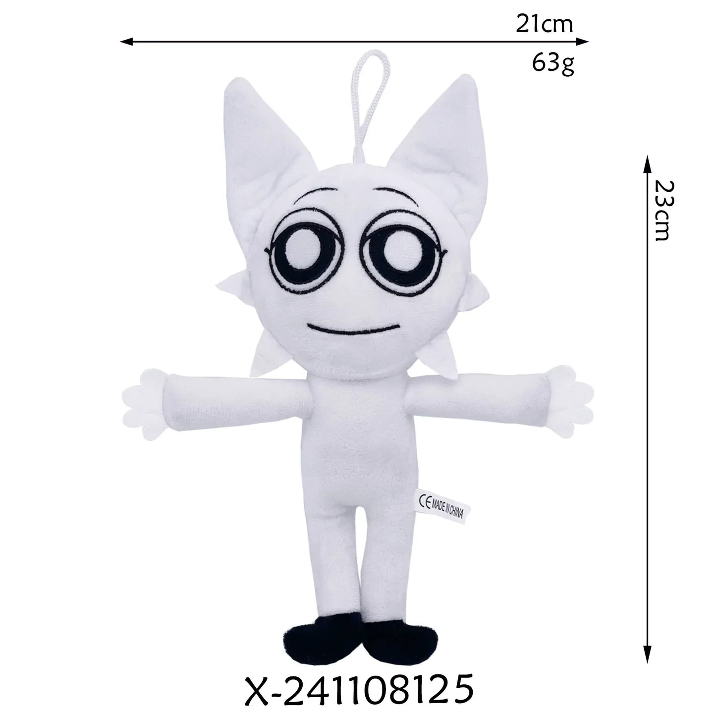 Sprunki Plush Doll Toy — Cartoon Stuffed Pillow for Kids, Birthday & Christmas Gift