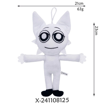 Sprunki Plush Doll Toy — Cartoon Stuffed Pillow for Kids, Birthday & Christmas Gift