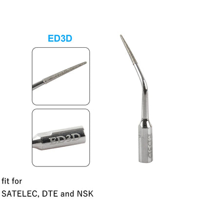 AZDENT Dental Ultrasonic Scaler Tips – Scaling, Periodontics, Endo, Perio Tips for EMS, Woodpecker, DTE, NSK, SATELEC Scalers