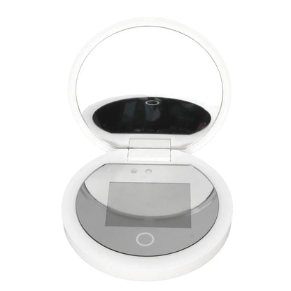 UV Mirror Sunscreen Testing Camera – 2X Magnification, 3.5in Pocket Size for Travel Makeup & Skin Protection