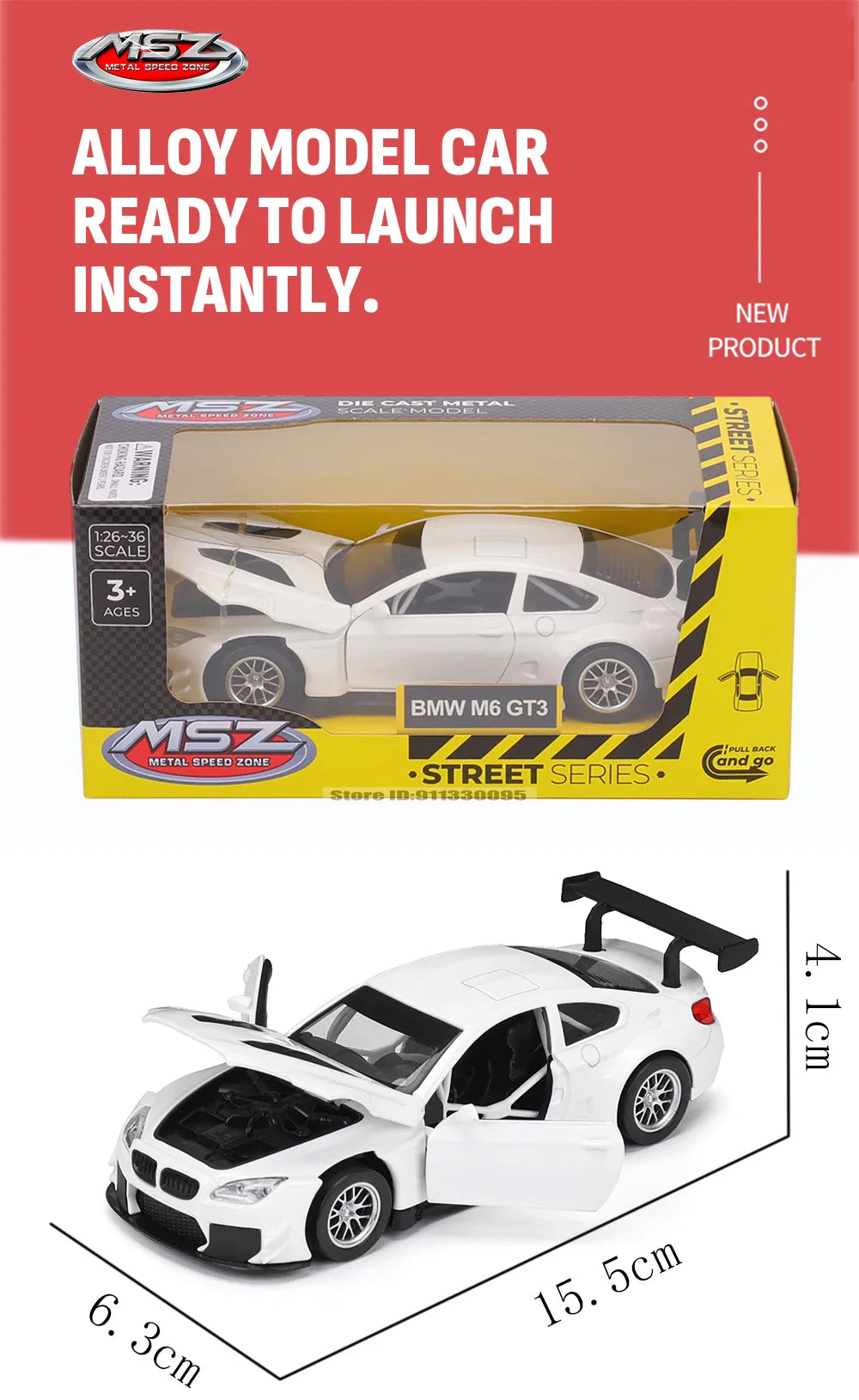 MSZ 1:32 Die-Cast Car Model — Porsche 911 GT3 RS, Audi, BMW & Nissan Alloy Toy Collectible, Decorative Gift for Kids & Adults