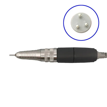 UP200 Electric Nail Drill Handpiece – 35,000 RPM 3-Pin Core Manicure & Pedicure Machine Handle