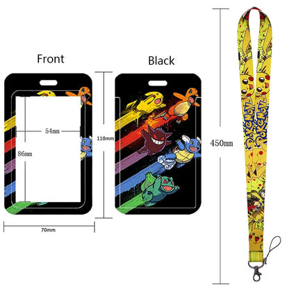 Neck Strap Lanyard for Keys and ID Cards – Badge Holder, Keychain, Key Rings, Fashion Accessory Gift