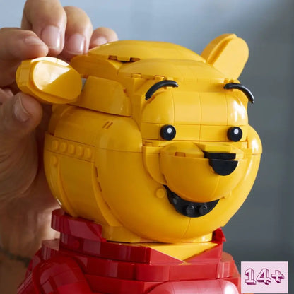 1399PCS Classic Bear Building Block Set - Educational DIY Ornament & Creative Birthday Gift for Friends