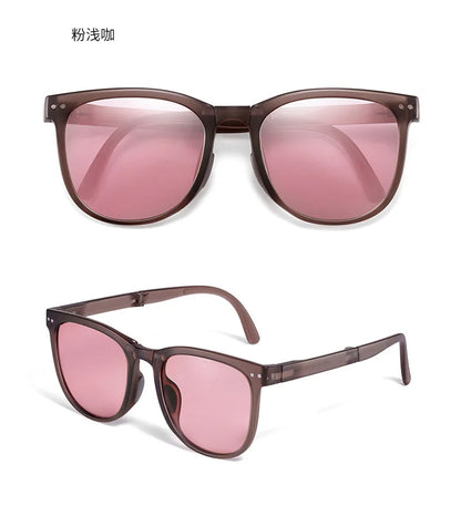 Folding UV Protection Sunglasses – Portable Ultra-Light Unisex Sun Protection Eyewear for Men & Women