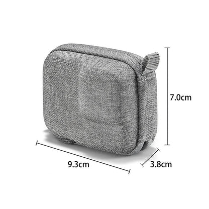 Mini Waterproof EVA Storage Case for GoPro Hero 12/11/10/9/8 — Portable Action Camera Protective Bag