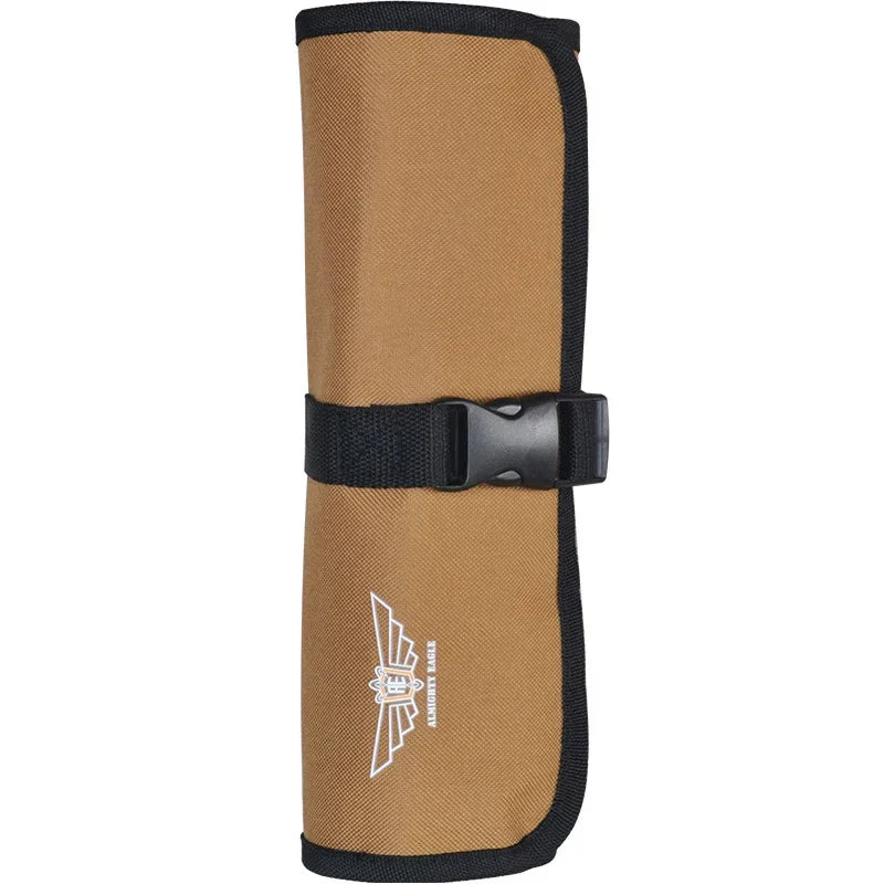 Oxford Cloth Portable Tool Roll – Foldable Wrench & Hammer Storage Pouch for Camping & Toolkit