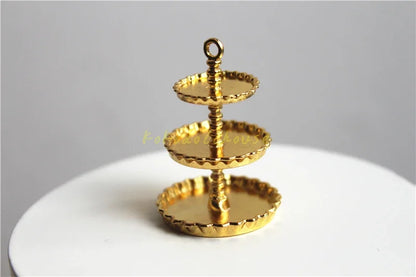 1/12 Miniature Dollhouse Cake – Pretend Play Dessert Toy for Blythe & BJD Dolls