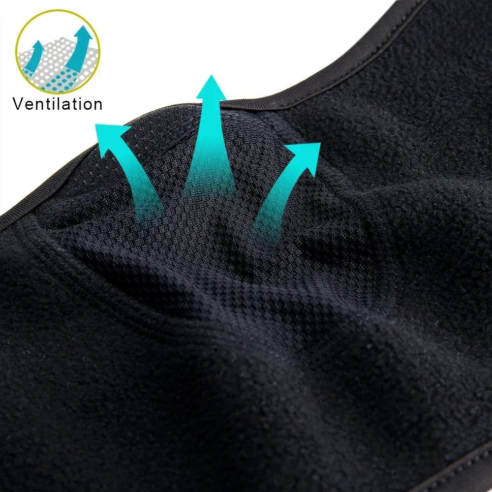 Winter Thermal Fleece Balaclava: Fashionable Full Face Mask Hat for Skiing and Snowboarding - Windproof Scarf Helmet Cap for Men and Women