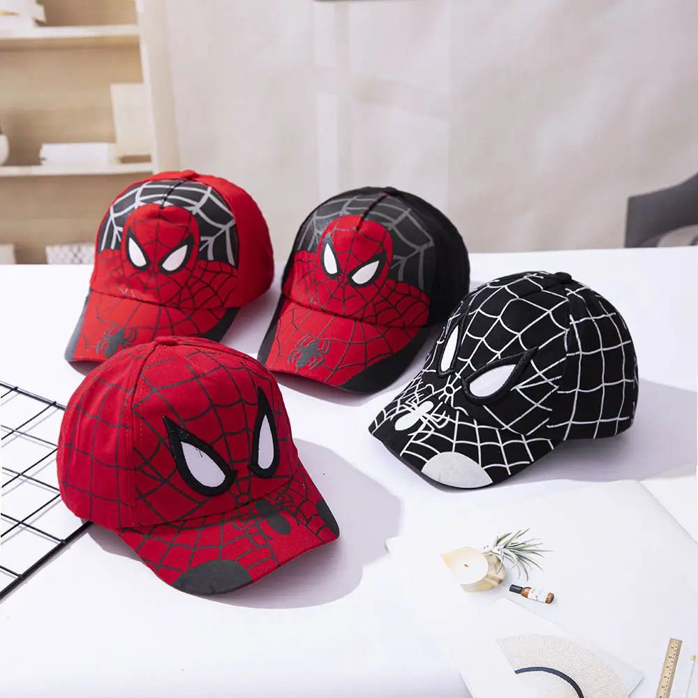 Spiderman Kids Baseball Cap – Hip Hop Snapback Sun Hat for Boys & Girls Ages 2-8, Outdoor & Beach Visor