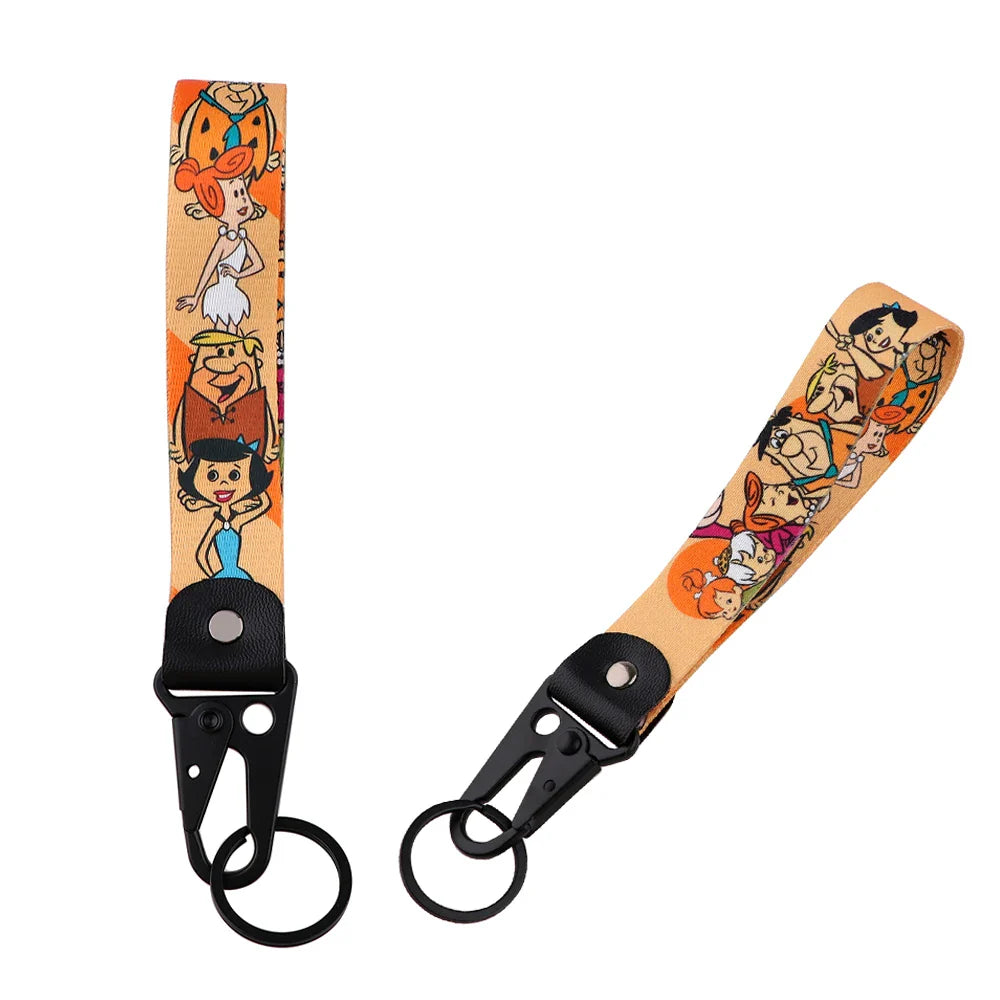 Anime Eagle Beak Keychain – Cool Short Lanyard for Phone, Badge Holder & USB Pendant