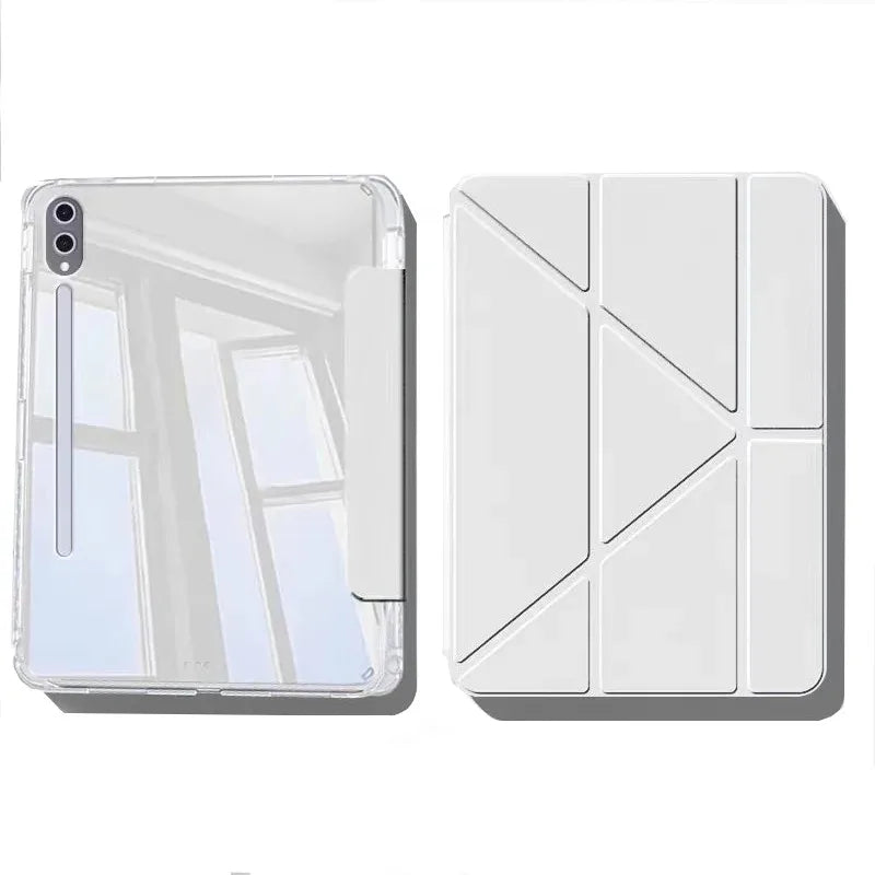 Samsung Galaxy Tab Smart Cover Case — Compatible with S10 Lite, S11, S9, S10 FE, S7/S7 FE, S8 Plus, S9 FE, A11/A9 Plus Lite, S6 Lite, S10 FE Plus 8.7–13.1″