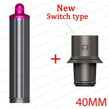 Automatic Curling Nozzle Attachment – Upgraded Hair Dryer Accessory for Dyson Supersonic HD16, HD15, HD08