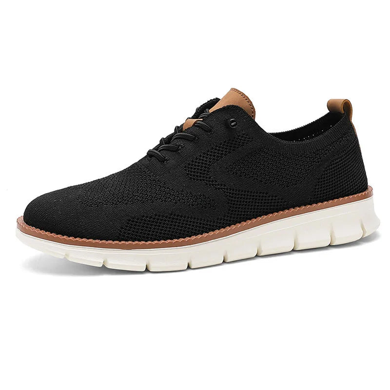 YRZL Men’s Casual Sports Shoes – Anti-Slip, Wear-Resistant, Breathable Cushioning with Color Blocking Design
