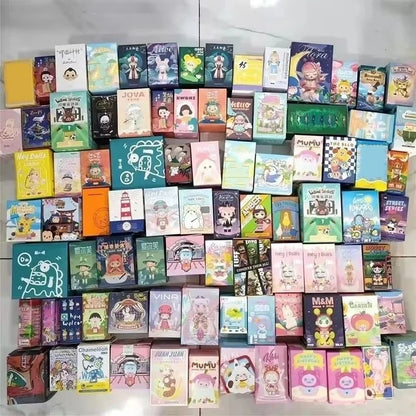 Anime Blind Box Lucky Bag - Random Unopened Collectible Figure Gift for Desktop Decoration & Collection