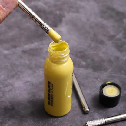 30ml Leather Edge Paint — Oil Dye Color Coats for Leather Edges, DIY Leather Shoe Finish Pigment Supplies