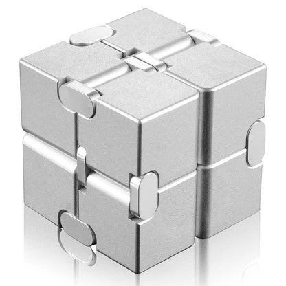Infinity Cube Stress Relief Toy: Portable Educational Magic Cube for Decompression - Ideal Relaxation Toy for Children and Adults, Perfect Birthday Gift