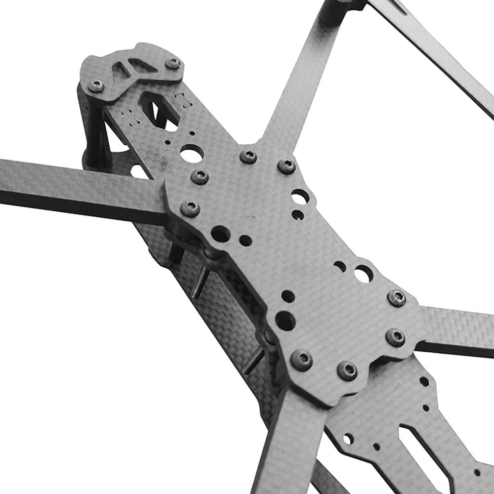 MARK V2 3K Carbon Fiber H-Type FPV Drone Frame Kit – 8/9/10 inch, 367/387/427mm Wheelbase for Freestyle & Long Range Racing