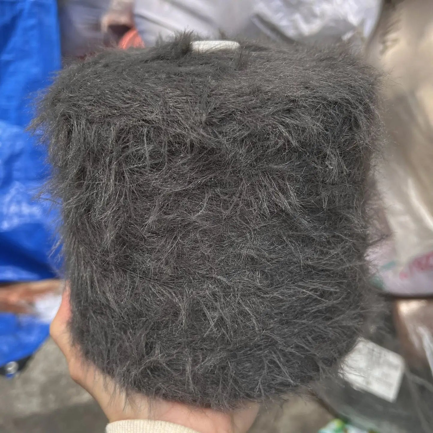 250g Mink Velvet Yarn – Soft Non-Pilling Long & Short Hair Yarn for Shawls, Coats, Scarves & Baby Sweaters