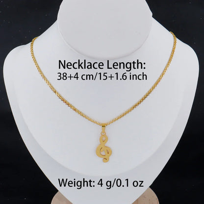Luxury Gold Stainless Steel Letter Necklace – Minimalist Women’s Jewelry for Daily Wear & Gift