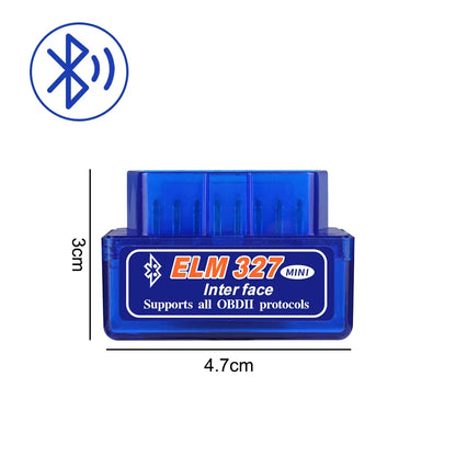 ELM327 OBD2 Scanner - WiFi & Bluetooth Car Diagnostic Code Reader for Android iOS
