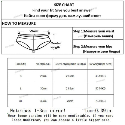 5Pcs Women’s Printed Panties Set - Soft Floral Brief Underwear & Comfortable Sexy Lingerie for Everyday Wear