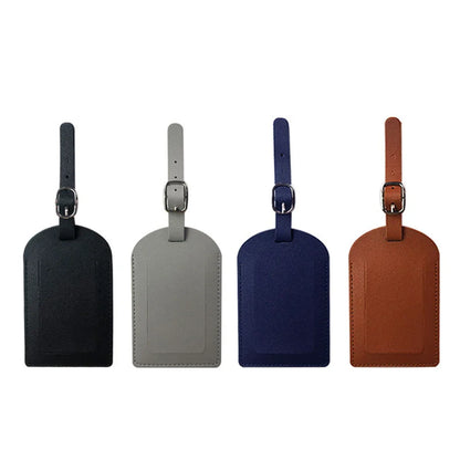 Custom Initial Luggage Tag – Personalized Name & Letter Tags for Men & Women, PU Travel Suitcase Label, Engraved Logo Airplane Accessories