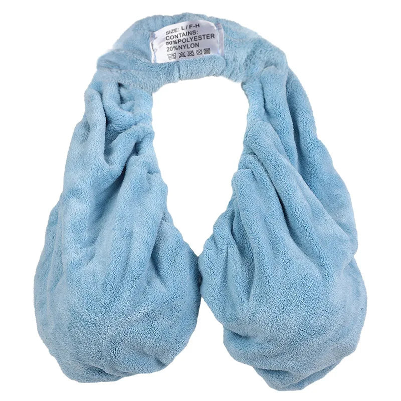 Tata Neck & Body Towel — Bath Towel with Bra Style for Neck Wrapping and Skincare Care