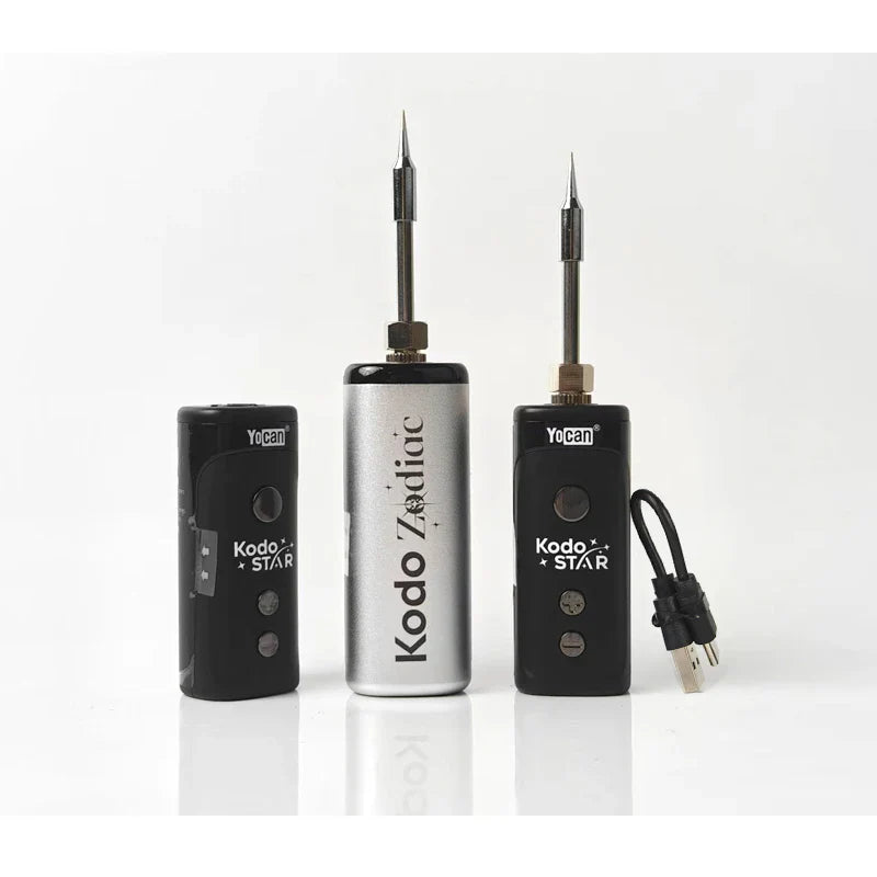 Yocan Kodo Star Plus Zodiac Edition 400mAh Portable Electronic Soldering Iron – 510 Thread Heat Pen with Type-C Charging & Adjustable Voltage (1.8V–4.2V) Repair Tool