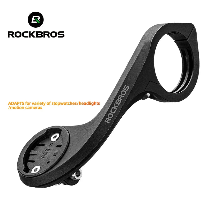 ROCKBROS Light Bracket – Nylon Bicycle Code Table Holder for Mountain & Road Bikes, Sports Camera & Lamp Extension Base
