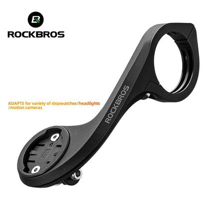 ROCKBROS Light Bracket – Nylon Bicycle Code Table Holder for Mountain & Road Bikes, Sports Camera & Lamp Extension Base