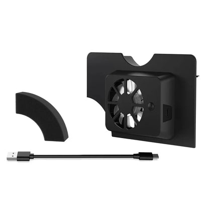 Nintendo Switch/OLED Dock Cooling Fan — LED USB Console Cooler Accessory for Original Dock Stand