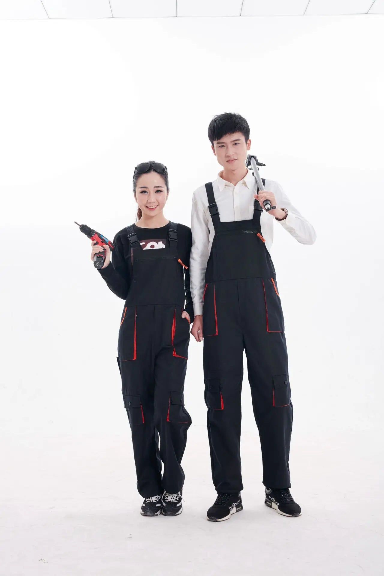2023 Work Overall Uniform — Men & Women Coveralls for Welding, Car Repair & Workshop