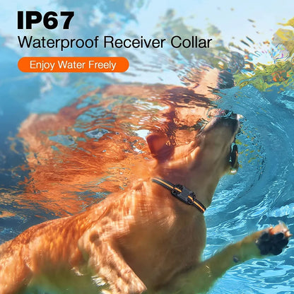 3300Ft Remote Dog Training Collar - Rechargeable Waterproof E-Collar with Beep, Vibration & Training Modes