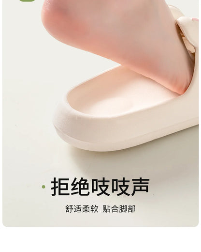 Pillow Rabbit Slippers for Women & Men – Comfy House Slides & Shower Sandals with Cushioned Thick Sole