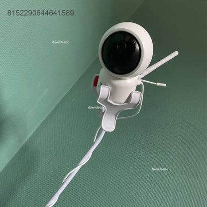 Universal Baby Monitor Camera Holder Stand: Adjustable Long Arm Bracket for Bed Cradle Mount
