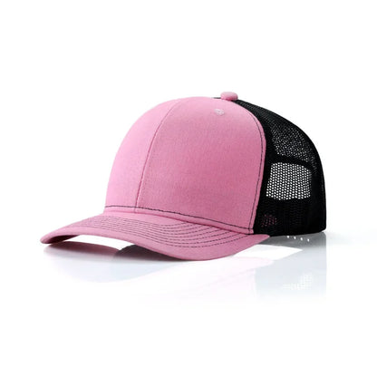 Custom Logo Snapback Hat - Embroidered Mesh Sports Cap for Men & Women, Adjustable Baseball Cap