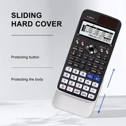 Scientific Calculator 552 Functions – Natural Display Student & Teacher Exam Calculator with Advanced Math Features for School & Teaching Use