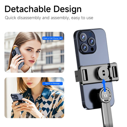 F15 Wireless Remote Selfie Stick Tripod – 68 Inch Extendable Phone Stand Desktop Tripod for iPhone & Android Smartphone Vlogging & Photography Shooting Stand