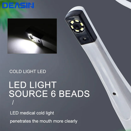 DEASIN USB HD Oral Camera – Digital Intraoral Viewer with 6 LED Lights for Dental Examination