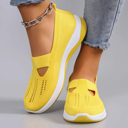 Spring Women's Sports Shoes – Breathable, Lightweight, Non-Slip, Wear-Resistant Casual Sneakers