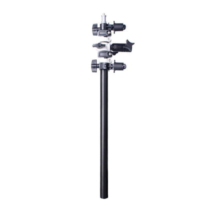 125cm Telescopic Reflector Holder Pole – Crossbar Boom Arm for Light Stand, Flash, Speedlite & Diffuser Background Support