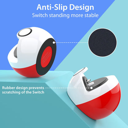 Mini Charging Dock for Nintendo Switch & Switch Lite – Portable Travel-Friendly Docking Station (No Projection)