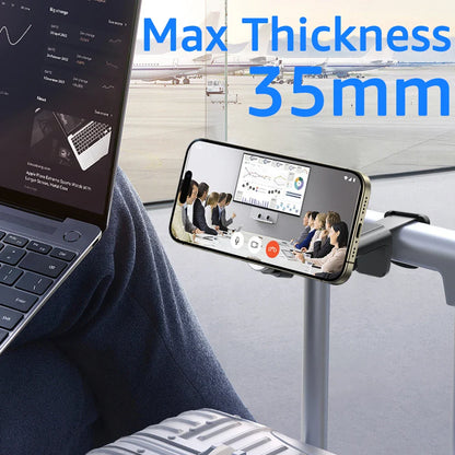Airplane Mobile Phone Holder Stand – Portable Magnetic Travel Mount for MagSafe iPhone 16 & Xiaomi